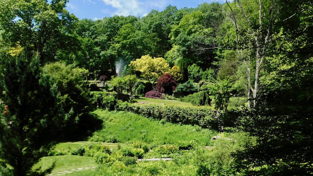 Inishfree gardens are landscaped japanese-style gardens and a great destination for a hudson valley romantic weekend.