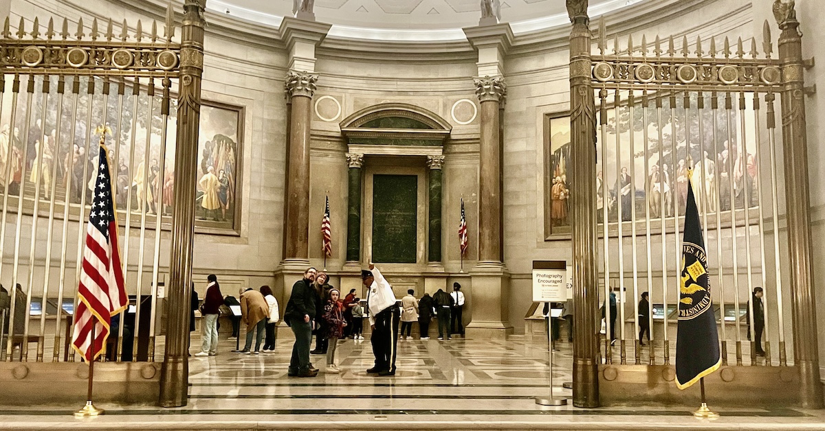 Explore Washington, DC WIth Every Age Kid: 17 Things To Do: The National Archives are just one of many unique American experiences families can have in the U.S. Capital.