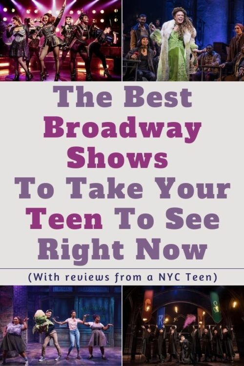 The 12 Best Broadway Shows For Teens To See In NYC