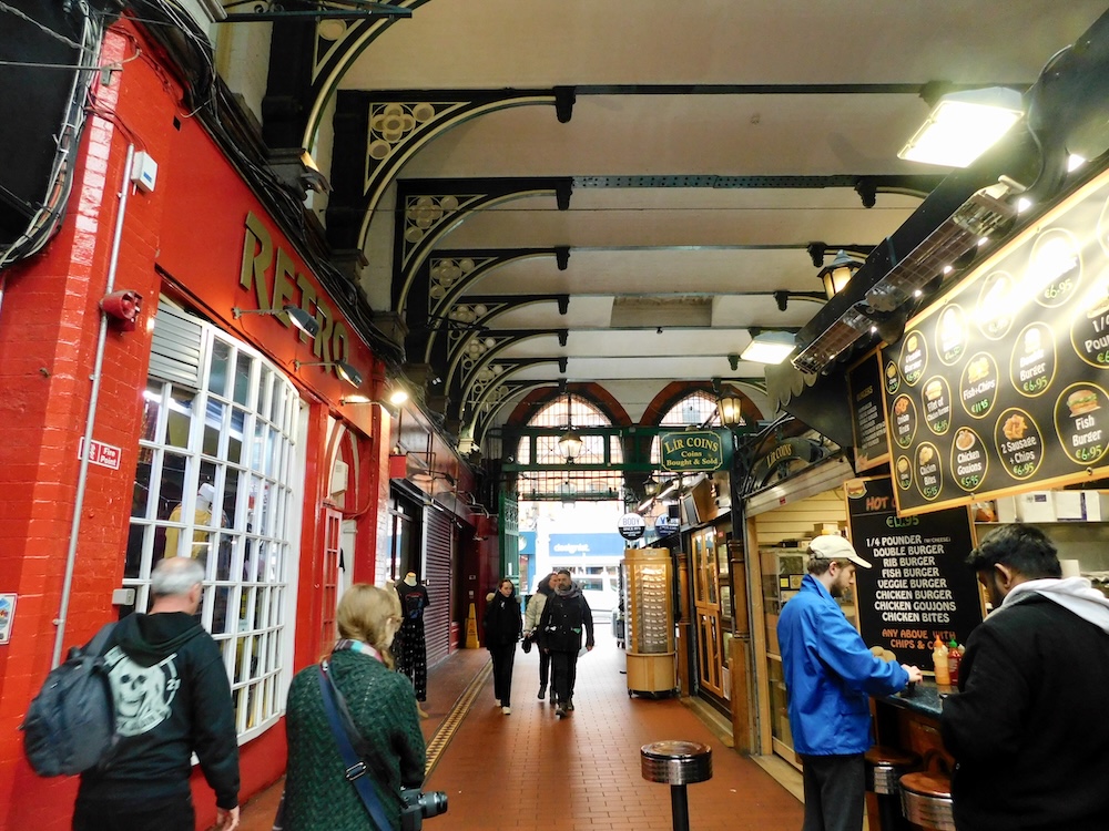 Georges street arcade is a hidden shopping gem with victorian details and funky shops.