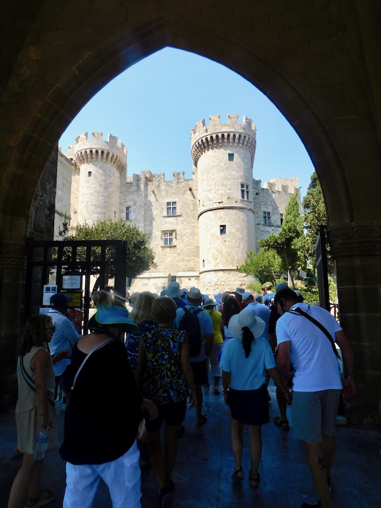 the house of the grand master is a popular cultural stop in the medieval town of rhodes.