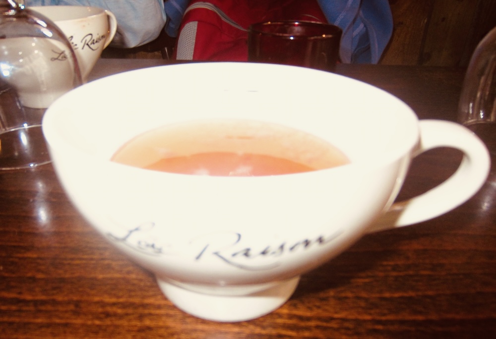 this bretton cafe in the marais serves rosé cider in tea cups, along with fresh crepes.