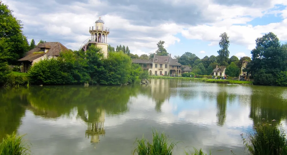 on a day trip to versailles with kids, be sure to visit the normal farming hamlet marie antoinette built to escape the pressures of life at the chateau.