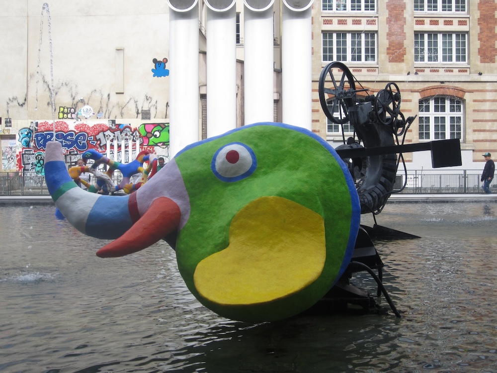 visiting the quirky pompidou center art museum is one of many things to do in paris with kids.